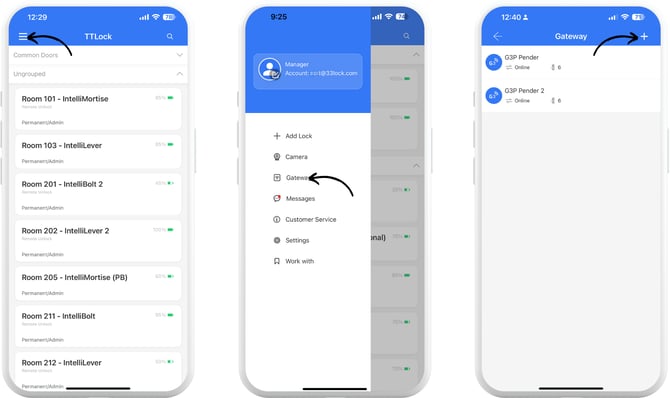 TTLock App_Adding Gateway1
