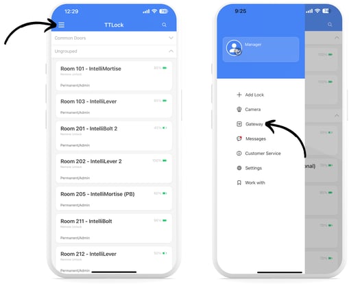 TTLock App_Gateways